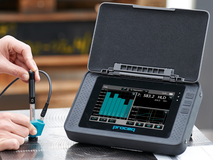 Equotip 550 Leeb Highly robust and advanced Leeb measuring system