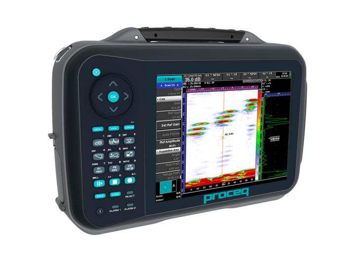 FD100 PA 16:64 ⚠ Metal and composite flaw detection using ultrasound